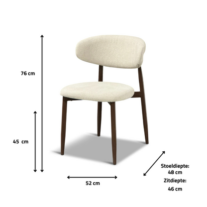 "Jess" - Chaise de salle à manger