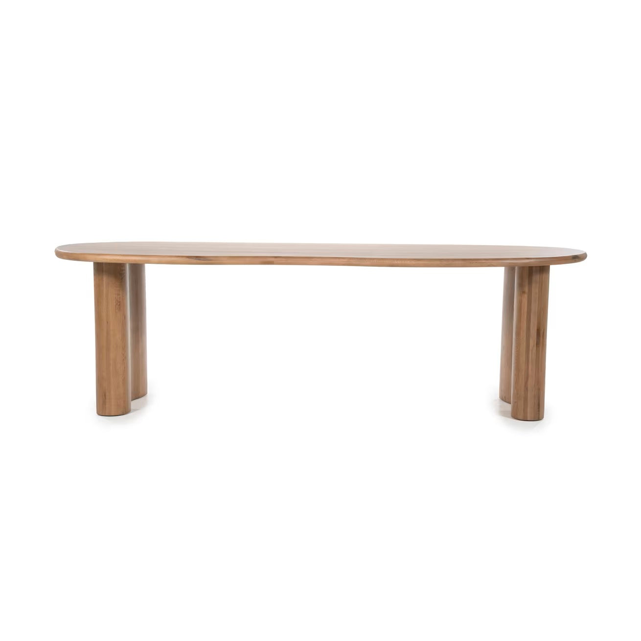 "Josh" - Table de salle à manger en bois organique 250cm