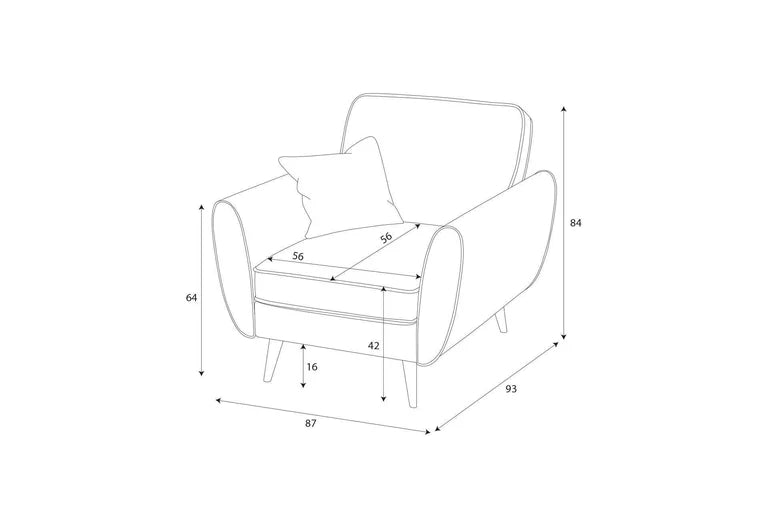 "Zara" - Fauteuil